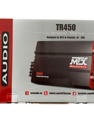 Amplificatore MTX TR450 300W 4 Canali 4x75W 300W