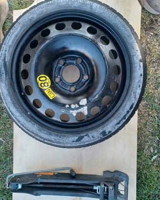 Ruotino T 115/70 R 16 + Cric