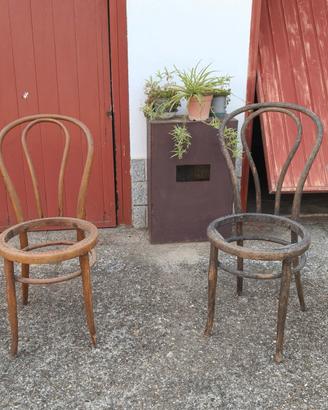 Sedie Thonet in legno