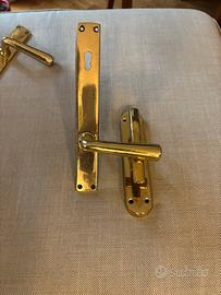 Set maniglie per porta e finestra vintage