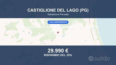 Immobile in asta di 60 m² a Castiglione del Lago