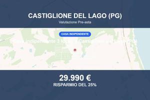 Immobile in asta di 60 m² a Castiglione del Lago