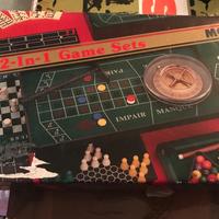Giochi da tavolo 12 in 1 - METAL GAME SET