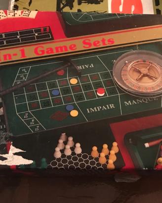 Giochi da tavolo 12 in 1 - METAL GAME SET