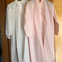 Vintage 2 camicie da notte nuove