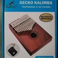 Kalimba in legno 17 tasti