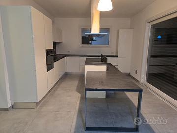 cucina ad angolo con penisola 