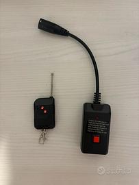 cavo con telecomando per macchina del fumo