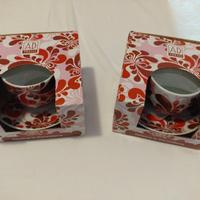 Tazze caffe fiori piattino the Adtrend