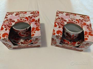 Tazze caffe fiori piattino the Adtrend