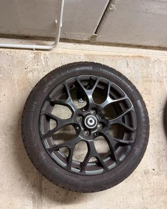 Set 4 cerchi originali smart 16” con gomme