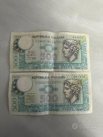 500 lire di carta