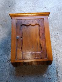 Mobiletto da parete in Abete vecchio