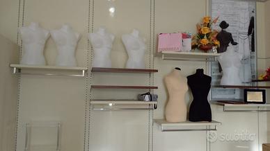 7 manichini mezzobusto donna