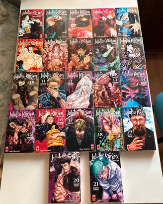 Lotto Jujutsu Kaisen Planet Manga vol. 0-21