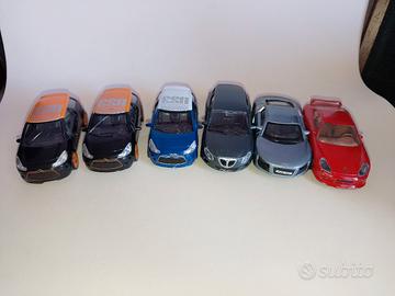 Lotto 6 Modellini Auto 1/43 Burago Mondomotors 