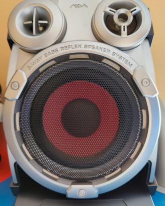Casse Stereo AIWA 3-way bass reflex speaker system