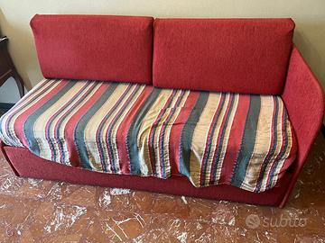 Divano letto con contenitore