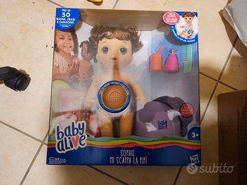 baby alive sophie scappa la pipi