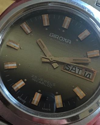 orologio svizzero automatico tutto acciaio del 70