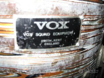 batteria vintage VOX england era rogers hollywood