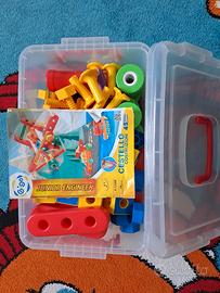 CESTELLO COSTRUZIONI "PICCOLO INGEGNERE" 79 pezzi