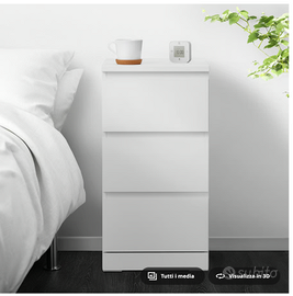 MALM Cassettiera con 3 cassetti   IKEA
