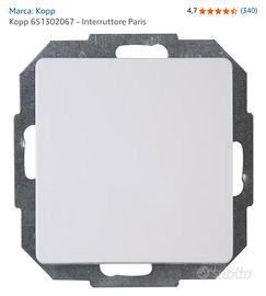 Interruttore On Off On Kopp Modello Paris
