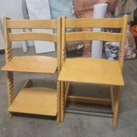 Coppia di sedie evolutive Stokke Tripp Trapp in le
