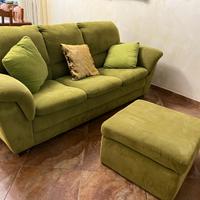 Divano 2 posti piu divano 3 posti piu pouf conteni