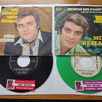 2 dischi 45 giri vinile Mino Reitano