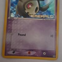 carta pokemon Duskull emerald