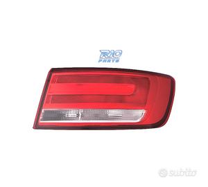 FANALE DESTRO PER AUDI A4 SEDAN 15-20 BIANCO ROSSO