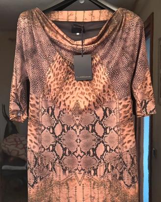 Abito Class Roberto Cavalli animalier taglia 46/48