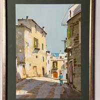 Quadro Serigrafia Aldo Riso Castro del Salento