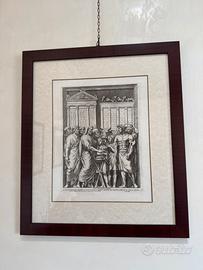 Stampa calcografica antica 1693 - Iovi