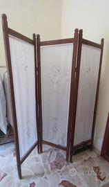 Paravento in legno 