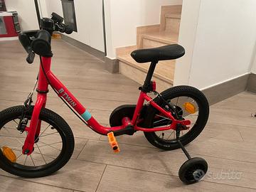 Bicicletta  3-5 anni 14 pollici