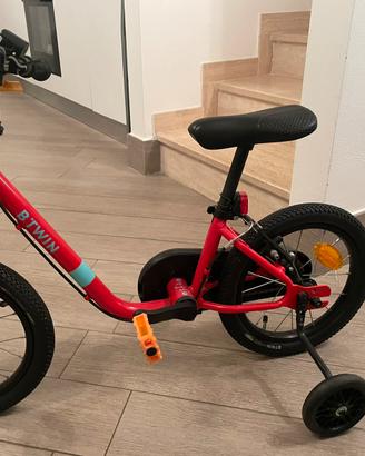 Bicicletta  3-5 anni 14 pollici