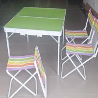 TAVOLINO DA PIC NIC PORTATILE CON SEDIE