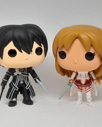 Lotto Funko POP SWORD ART ONLINE  KIRITO ASUNA