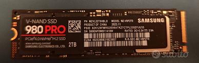 Samsung 980 PRO M.2 NVMe SSD 2 TB