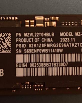 Samsung 980 PRO M.2 NVMe SSD 2 TB
