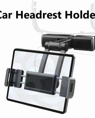 Supporto smartphone/tablet  per poggiatesta auto