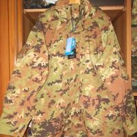 Giaccone Impermeabile Vegetato Esercito Italiano