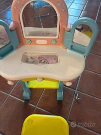 specchiera giocattolo Chicco Star Vanity+ sgabello