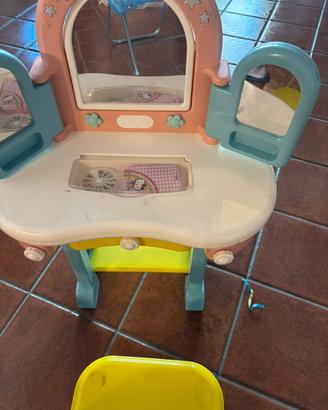 specchiera giocattolo Chicco Star Vanity+ sgabello