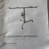 Sollevalastre in cartongesso