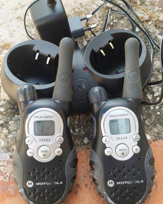 Coppia Radio portatili Pmr Motorola T5522 