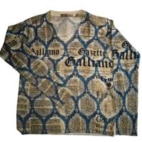 maglione scollo a v John Galliano